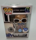 Funko Pop Elton John #63 w/ Protector GLITTER FYE Exclusive Stars & Stripes