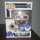 Funko Pop! Vinyl: Elton John - Red, White, & Blue (Glitter) FYE (Exclusive) #63