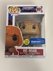 Funko Pop! He-Man 991 Walmart Exclusive Glow Masters of the Universe Cartoon Toy