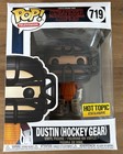Funko Pop!Television #719 Stranger Things Dustin Hockey Gear,Hot Topic Exclusive