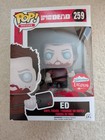 Funko POP Shaun of The Dead Zombie ED 259 Bloody Fugitive F Box Exclusive Horror