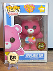 Funko POP! Animation Care Bears Hopeful Heart Bear #1204 GLOW CHASE w/Protector