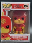 Radioactive Man Pop 496  - The Simpsons Funko Pop! 2019 - Vaulted + Protector