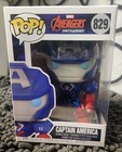 Funko Pop Marvel Avengers Mech Strike Captain America #829 w/Soft Protector
