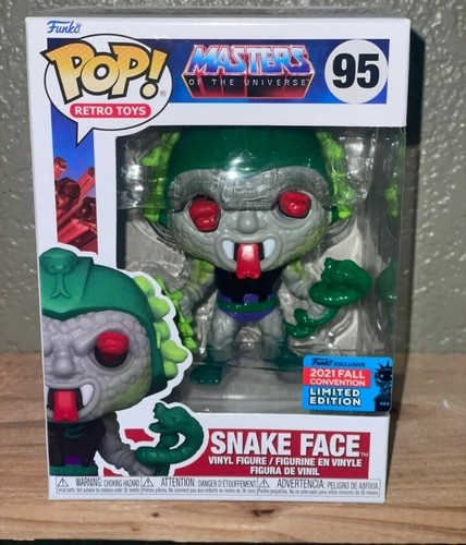 SNAKE FACE Funko Pop Retro Toys #95 2021 NYCC Official Convention Sticker