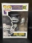 Funko Pop! King Homer #822 The Simpsons W/soft Protector New Treehouse Horror