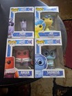 Inside Out Funko Pop Joy Anger Fear Sadness 4 Items