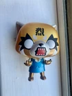 Aggretsuko Rage Metallic Gold - Barnes and Noble Exclusive Funko pop