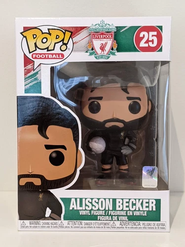 Alisson Becker 25 Funko Pop Vinyl - Liverpool Football Club LFC