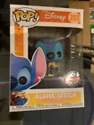 Aloha Stitch Funko Pop Vinyl 203 New in Mint Box + Protector