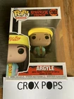 ARGYLE 1302 Stranger Things Funko Pop Vinyl New in Mint Box + Protector