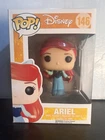 Ariel The Little Mermaid Disney Vaulted Funko Pop 146 With Protector