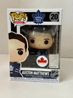 Auston Matthews Funko Pop #20 NHL Canada Exclusive Toronto Maple Leafs MIB