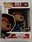Funko POP! Games Apex Legends Mirage (Translucent) GameStop #547 Minor Box Damag