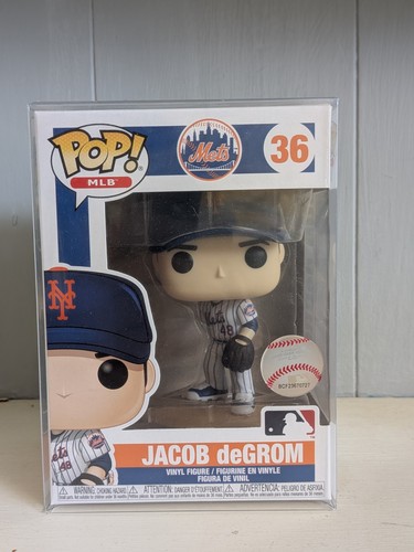 Funko Pop! MLB Baseball #36 Jacob DeGrom New York Mets Brand New Toy Figure