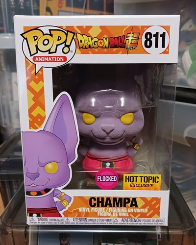 Funko Pop! Dragonball Super - Champa Flocked #811 - Hot Topic With Protector