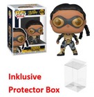 Funko Pop DC Black Lightning #428 Thunder Vinyl Figure New Sealed + Protector Box