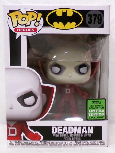 Funko Pop! 2020 Heroes DC Universe Batman 379 Deadman Vinyl Figure Exclusive