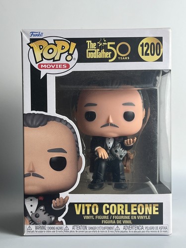 Vito Corleone The Godfather Funko Pop! Vinyl #1200 50 Year Anniversary Edition