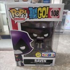 Funko Pop! Vinyl:Teen Titans Go! Raven (Glow Purple)Toys R Us Exclusive #108 NM