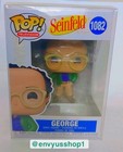 Funko Pop! Seinfeld Vinyl: George 🤓 #1082 NEW+PVC Protector 🏆