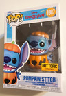 Funko Pop Disney Lilo & Stitch #1087 Pumpkin Stitch, Hot Topic Exclusive