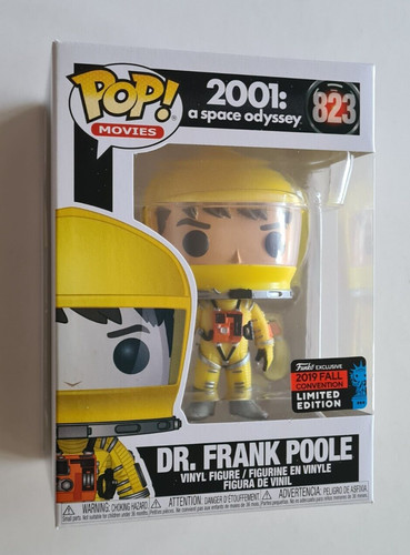 Funko Pop Dr. Frank Poole 823 Fall Convention Exclusive 2001 A Space Odyssey