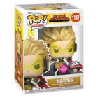 Funko POP! My Hero Academia - Hawks #1147 [Flocked] Chalice Collectibles