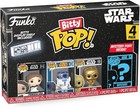 Funko Bitty POP Star Wars - Princess Leia, R2-D2, C-3PO and A Surprise Myste