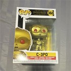 Funko Pop! Vinyl Star Wars C-3PO #360 Bobblehead Figure Sci-Fi Gold Red
