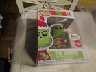 Funko Pop! The Grinch Dr Seuss 12 Green Red Flocked Bam Exclusive New Protector
