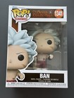 FUNKO Pop  Animation Seven Deadly Sins Ban Figure #1341 W/ Protector