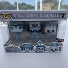 Funko POP! Kingdom Hearts SORA GOOFY & DONALD Tron Outfits Gamestop