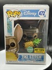 2018 FUNKO POP! (SCENTED) TIKI STITCH #472 HOT TOPIC EXCLUSIVE W/ POP PROTECTOR