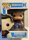 Funko Pop! 2013 Superboy Retired Vaulted # 31 New Protector DC Universe Superman