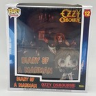 New HTF Funko POP Albums Ozzy Osbourne Diary Of A Madman Number 12 NIB Sealed