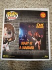 Funko Pop Albums Ozzy Osbourne Diary of a Madman #12 w/ Case Rock Metal