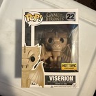 Funko Pop! Game of Thrones VISERION #22 Dragon Hot Topic Exclusive W/Soft Case