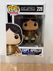 Funko Pop! - Battlestar Galactica Capt. Apollo #228 + FREE POP PROTECTOR