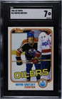1981-82 Topps Wayne Gretzky #16 Edmonton Oilers SGC 7 RARE (LOW POP) 3rd Season