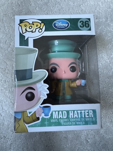 Funko POP! Disney Alice In Wonderland - Mad Hatter #36 - W/ Protector