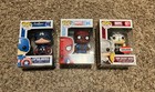 Funko Pop! Marvel - Thor Secret Wars #97, Captain America #10, Spider-man #03