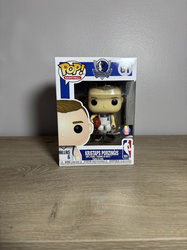 Funko Pop! NBA Kristaps Porzingis #61 Vinyl Figure Dallas Mavericks