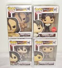 Funko POP! Animated Attack on Titan #1166 Mikasa #1167 #1168 Ymir's #1171 Levi