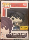 Funko Pop! Death Note L With Cake Vinyl Figure #219 (Hot Topic Exclusive)