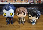 Funko Pop! Animation - Death Note - Light #216, Ryuk #217 & L (With Cake) #219