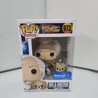 Funko POP! Movies Back To The Future DOC & EINSTEIN #972 Walmart Excl. PROTECTOR