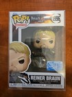 Funko Pop! Attack on Titan Reiner Braun GameStop Exclusive Figure 1996 PROTECTOR