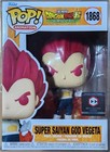 Funko Pop! DBS Chalice Exclusive Broly Movie Super Saiyan God Vegeta #1868