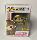 Hot Topic Exclusive Funko Pop! Wonder Woman Golden Armor Shield #329 – WW84